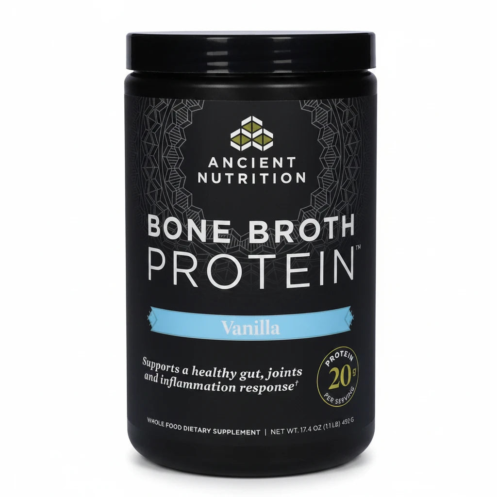 Ancient Nutrition Bone Broth Protein Powder Vanilla