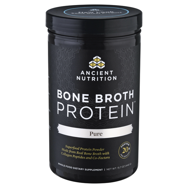 Ancient Nutrition Bone Broth Protein Powder Pure