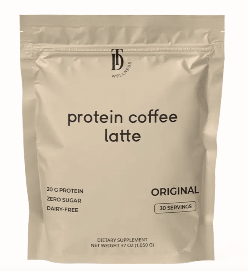 Taylor Dukes Protein Coffee Latte