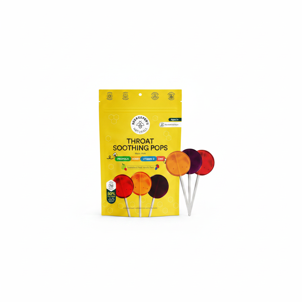 Beekeeper's Throat Soothing Pops