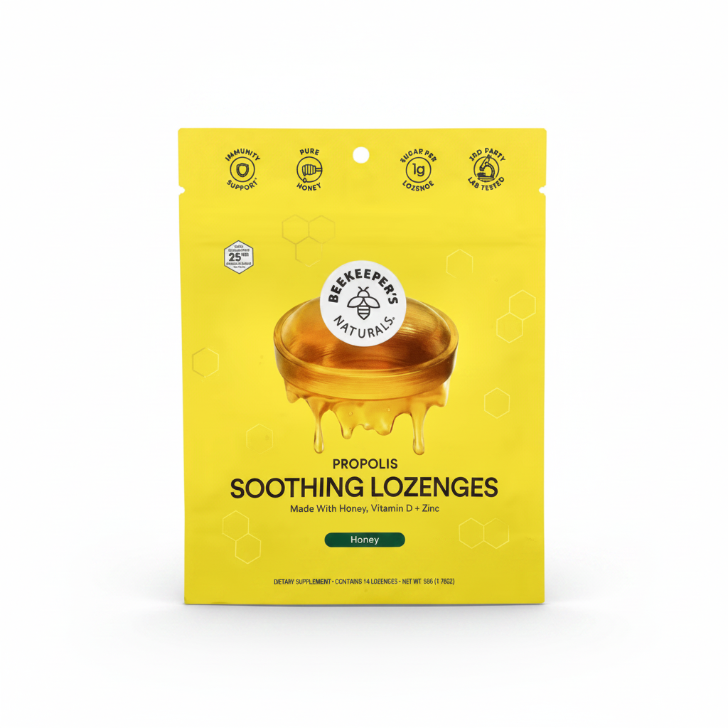 Beekeeper's Propolis Soothing Lozenges Honey