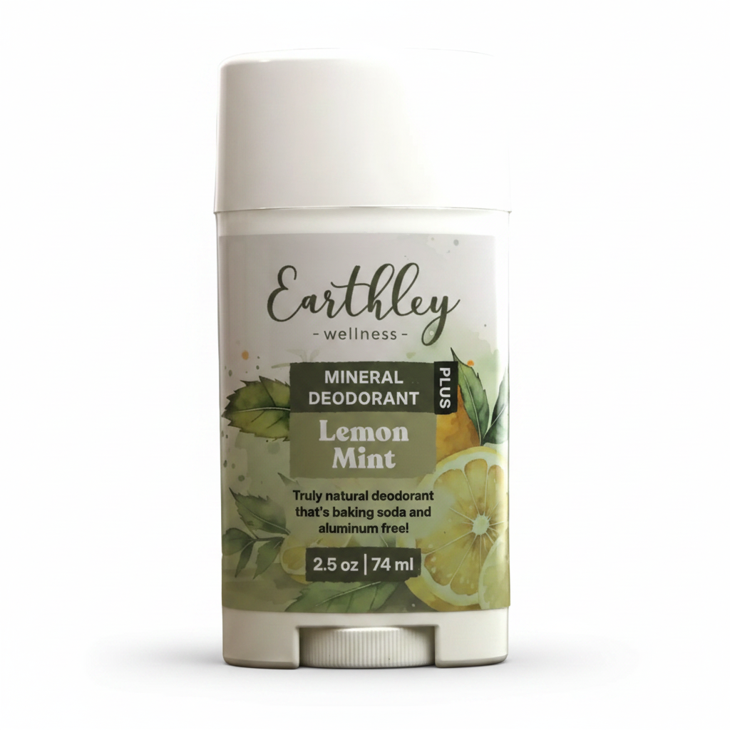 Earthley Deodorant - Lemon Mint