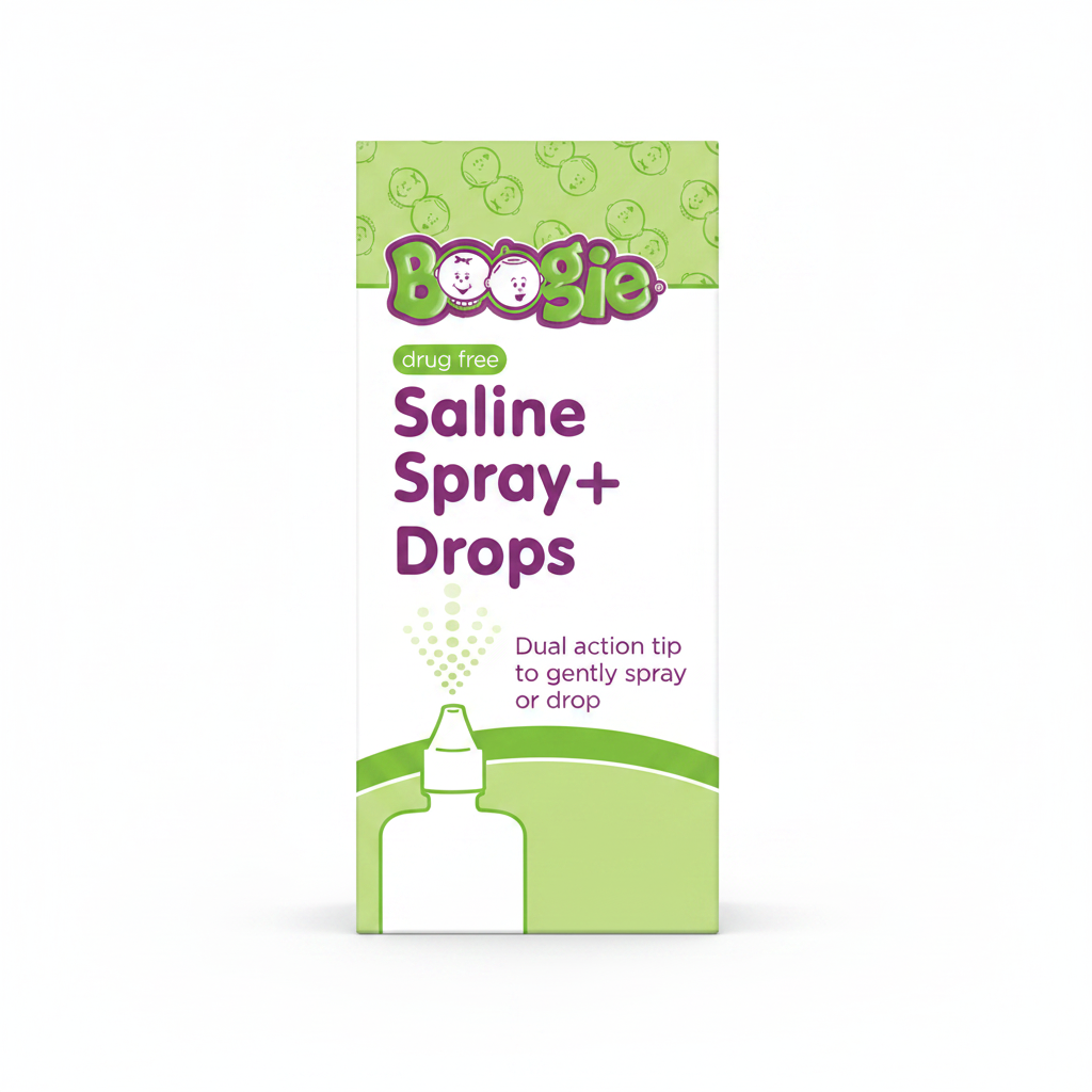 Boogie Saline Spray + Drops