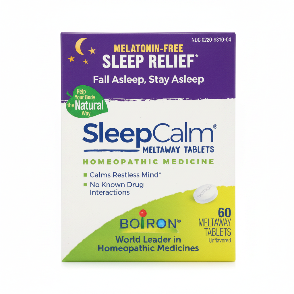 Boiron Sleep Calm Sleep Relief Melatonin Free