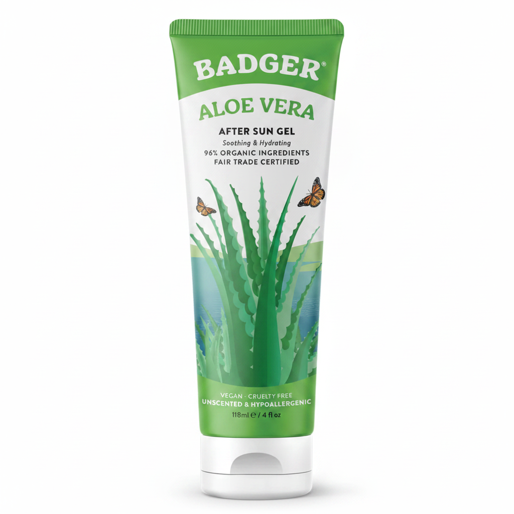 Badger Aloe Vera Gel Unscented